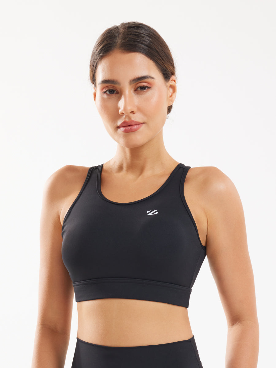 Cut Out Backless Sports Bra