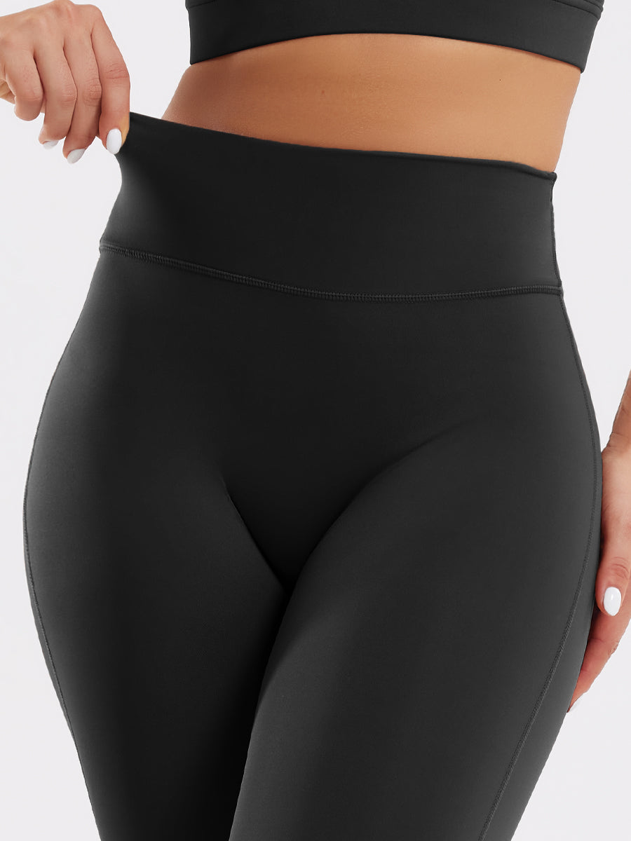 High-Waist Kick Flare Leggings