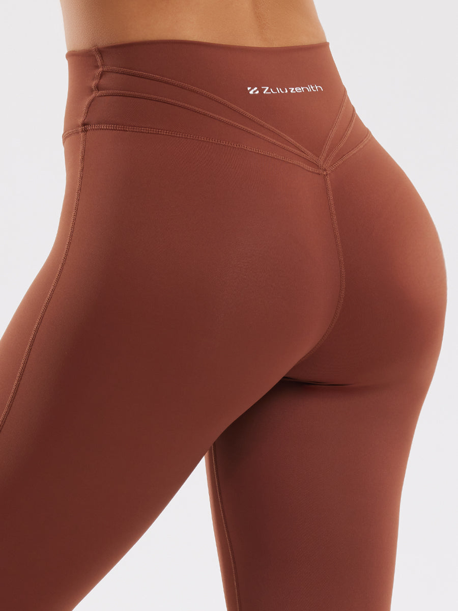 High-Waist Kick Flare Leggings