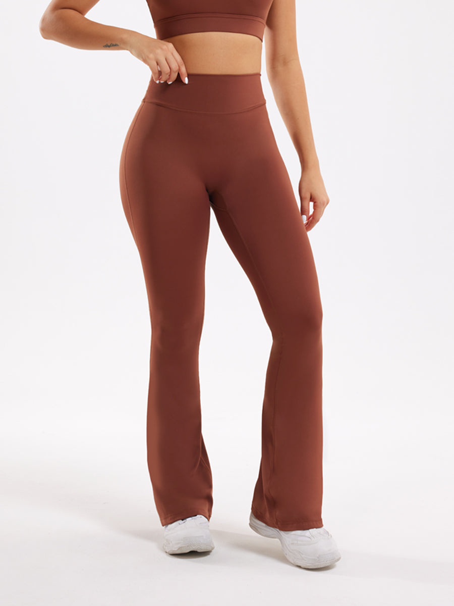 High-Waist Kick Flare Leggings