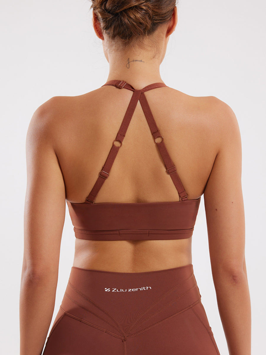 Adjustable Strap Sports Bra